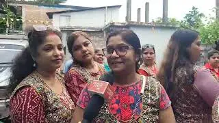 कलवार महिला समिति द्वारा आयोजित सामाजिक कार्य  Place- Hatiduba Basti