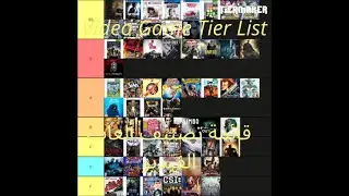 video game tier list قائمة تصنيف ألعاب الفيديو