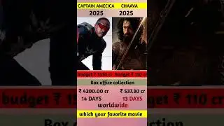 Captain America vs chhaava movie box office collection | captain America 14 day collection