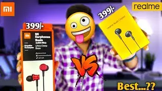 Which One Is Best For Gaming & Music🤔 | Realme Buds Classic vs Mi Basic Earphones | Best Under 400rs