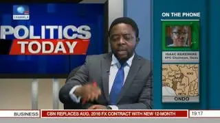 Politics Today: APC Leaders Divided Over Imposition Allegation