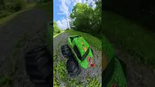Grandson takes Snake Bite Monster Truck to G Dad,,, Insta360 X5