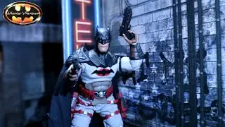 SSR Knight Of Vengeance Flashpoint Batman Thomas Wayne Unlicensed Mezco 1:12 Figure Review