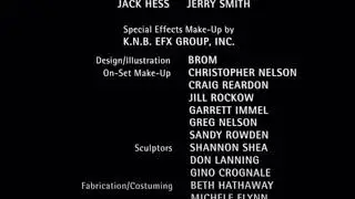 Ghost of Mars (2001) credits - In slideshow form