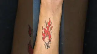 Flaming Eagle Tattoo &ndash; Symbol of Strength & Freedom...#shots #art #drawing