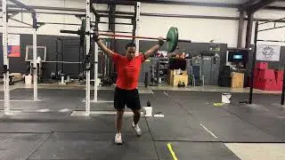 EMOM8 1 Power Snatch, 2 Squat Snatch 125lbs