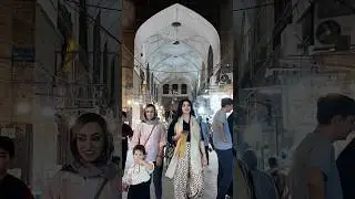 IRAN CULTURE WALK | Discover Isfahan&rsquo;s Colorful Bazaar 4K #shorts