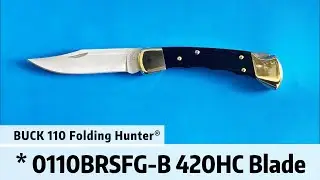Buck 110 Folding Hunter: 3.75