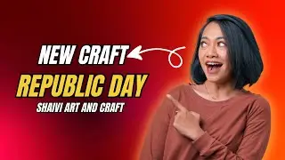 Republic, Independence Day Earrings/Pipe Cleaner craft
