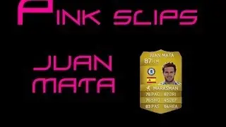 FIFA 14 ULTIMATE- Juan Mata Pink Slips