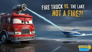 Он же ПОЖАРНАЯ МАШИНА! Сможет ли он спасти лодку?! (Невыполнимая водная миссия)