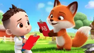 ABC Alphabet Adventure in the Magic Forest! 🍎🦁 Learn Letters with Animal | Poems for kids