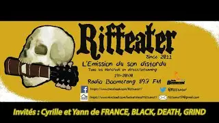 FBDG, Invit&eacute; de l'&eacute;mission Riffeater, sur Radio Boomerang