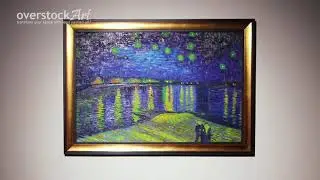Starry Night Over the Rhone by Van Gogh