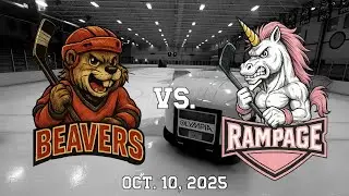 Beavers vs Rampage, Mullett Hockey League - 10/10/25