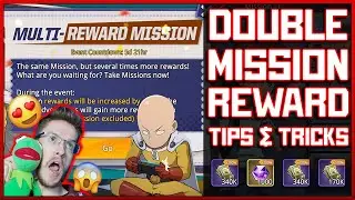 TOP TIPS & TRICKS - x2 MISSION REWARDS!! | ONE PUNCH MAN: ROAD TO HERO 2.0
