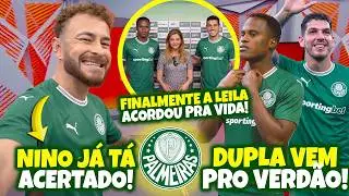 🚨 URGENTE! ZAGUEIRO NINO ESTÁ ACERTADO COM O PALMEIRAS / ARIAS TAMBÉM ESTÁ CHEGANDO PRO VERDÃO!