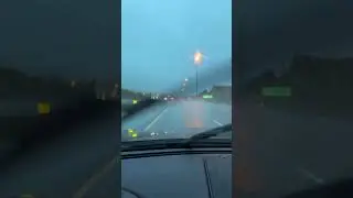 Rainy Morning Commute: Finding Beauty in Anchorage's Gray Skies  #rainy #anchorage #alaska #commute