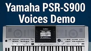 Prezentacja brzmień Yamaha PSR-S900 | Niesamowity test dźwiękowy | Prezentacja wszystkich brzmień...