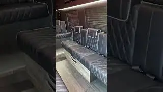 Mercedes-Benz Sprinter Limousine Style Conversion By Executive Custom Coach. #sprintervan #sprinter