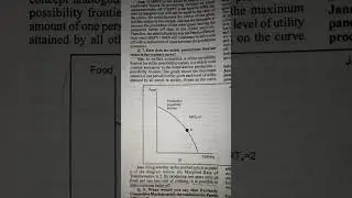 How does the utility Possibility frontier relate to the contract curve? #notes