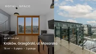 NA WYNAJEM | Wyjątkowy apartament na ostatnim piętrze! | 76 m² | 3 pokoje