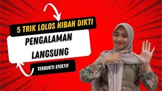 5 Trik Lolos Hibah DIKTI - Kamu Wajib Tau ..‼️✅