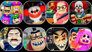 ESCAPE MR STITCHES’ PRISON.THE BLOODY CARNIVAL.EVIL TEACHER’S CLASSROOM.EVIL BABY’S DAYCARE.ROBLOX