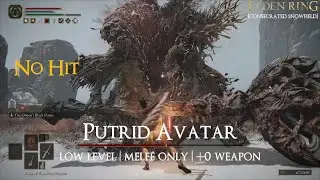 Elden Ring - Putrid Avatar (No Damage | +0 Weapon | Melee only) [Consecrated Snowfield]