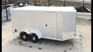 Neo 7x14' NAVF Aluminum Enclosed Cargo Trailer 7000# GVW NAVF147