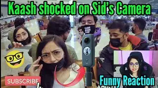 Kaash with scout react on Sid new Vlogging Camera | Kaash shocked on Sid's Camera |🤣Funny Reaction