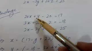 Numerical Methods | Gauss Siedal Method | Example