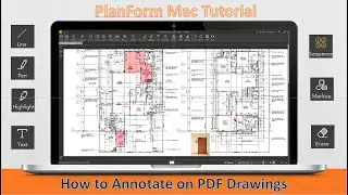 How to Annotate on PDF Drawings | PlanForm Mac Tutorial
