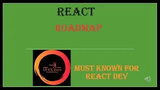 React JS RoadMap - UI UX Docs