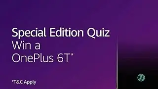 Amazon Special Edition Quiz Answers 31-October-2018  Win  OnePlus 6T Smartphone