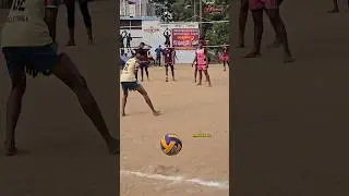 Vamsi ace service | Ponnur Invitation Volleyball Tournament | #kamalvideos | Andhra Matches |