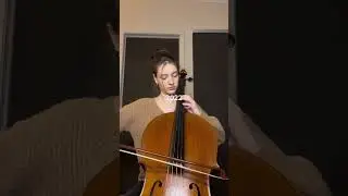 art is PRACTICE, hard work + consistency beats &ldquo;talent&rdquo; every time #cello #classicalmusic #practice