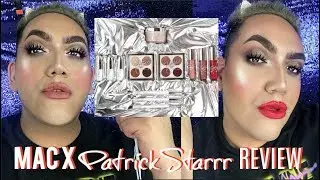 MACXPATRICKSTARRR COLLECTION REVIEW | mitchelmakeup