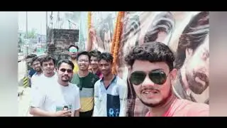 Raavan Fans Craze,Superstar jeet stardom,1st day 1st show Raavan.Jeet Fans Zone Medinipur