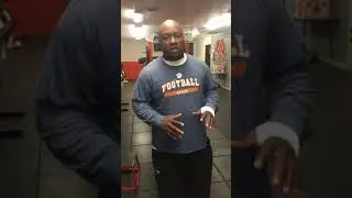 Measuring 10 yards for exercises
