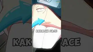 Many people Actually Saw Kakashi&rsquo;s Face😅#naruto #kakashi #sasuke
