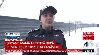 Mamă arestată după ce și-a ucis propriul nou-născut