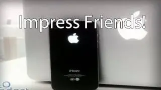 Glowing Apple iPhone 4S, 4 Logo NEW Cheap Mod Kit From K.O. Gadget!