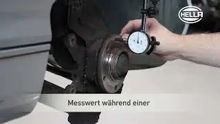 Rundlauf der Radnabe &uuml;berpr&uuml;fen