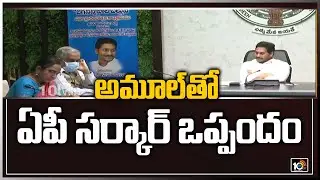 అమూల్&zwnj;తో ఏపీ సర్కార్ ఒప్పందం | AP Govt Agreement With Amul | 10TV News | 10TV