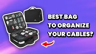 Can This Organizer Bag Tame Your Cable Chaos? | MATEIN Cable Organizer Review