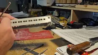 first HO scale resin kit build.