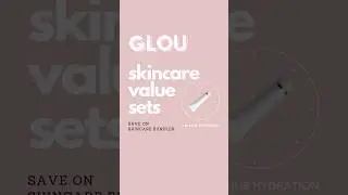Skincare Value Sets | Glou Beauty Deals #shorts #beautysale #skincare #sustainablebeauty