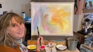 Veil Painting Demonstration