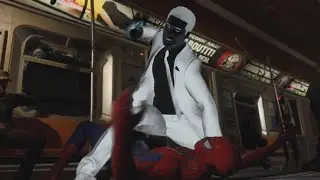 Mr.negtive arrested #spiderman1ps5 #ps5 #viral 